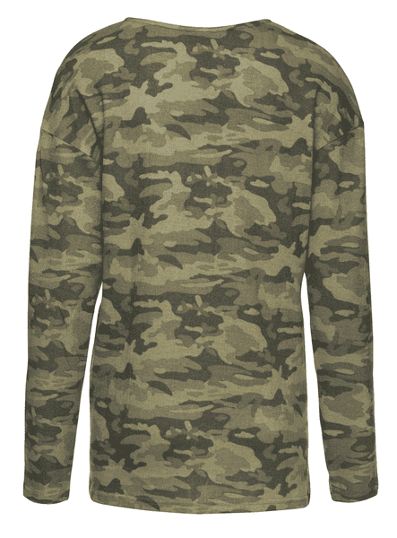 Bluse fra b.young i army look