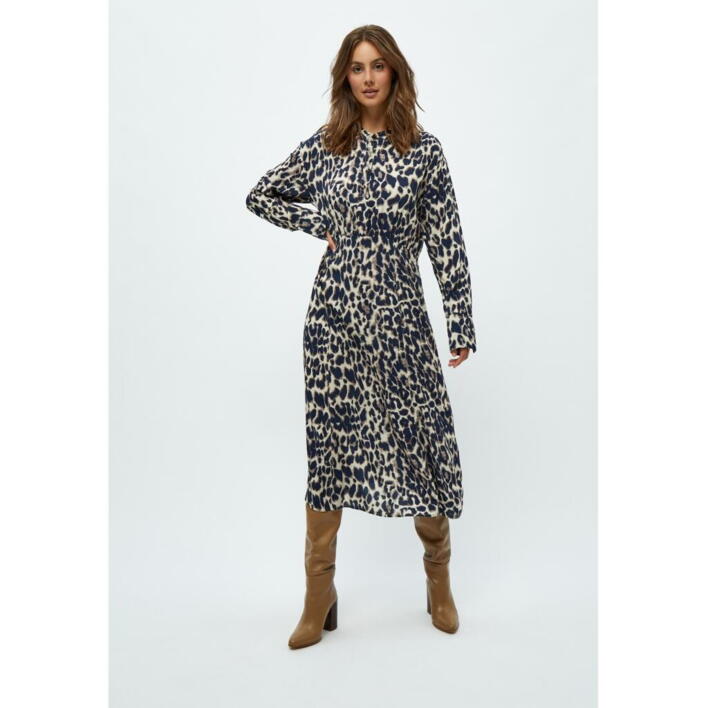 LOVA leopard kjole fra Peppercorn