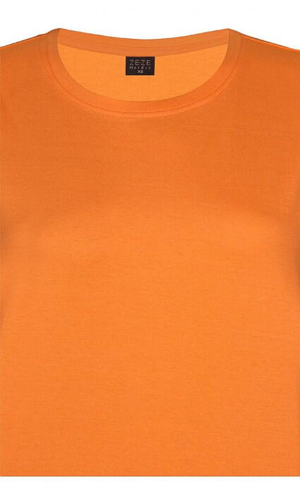 SUNNY T-shirt orange fra ZE-ZE