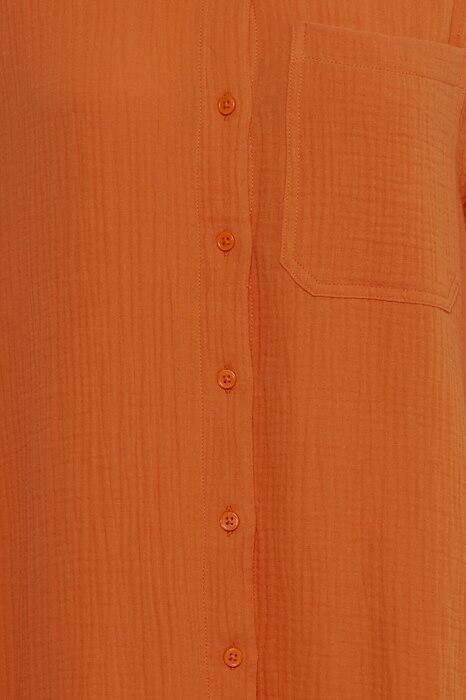 BYIBERLIN LONG skjorte - orange fra B.Young